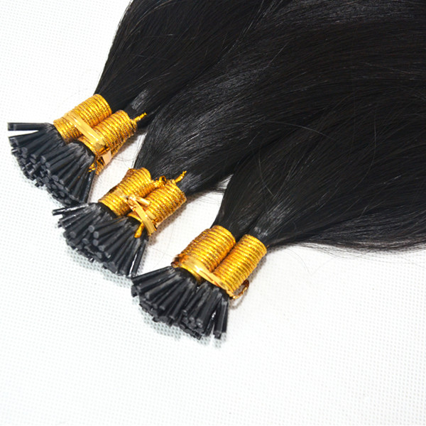 Bonded hair extensions i tip extensions for short hair